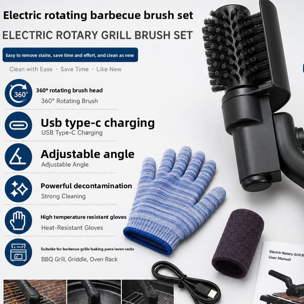 EasyGrill Electric BBQ Brush