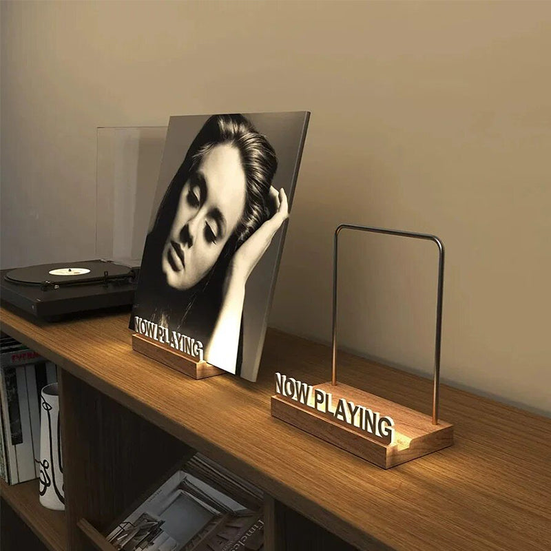 Now Playing Vinyl Stand