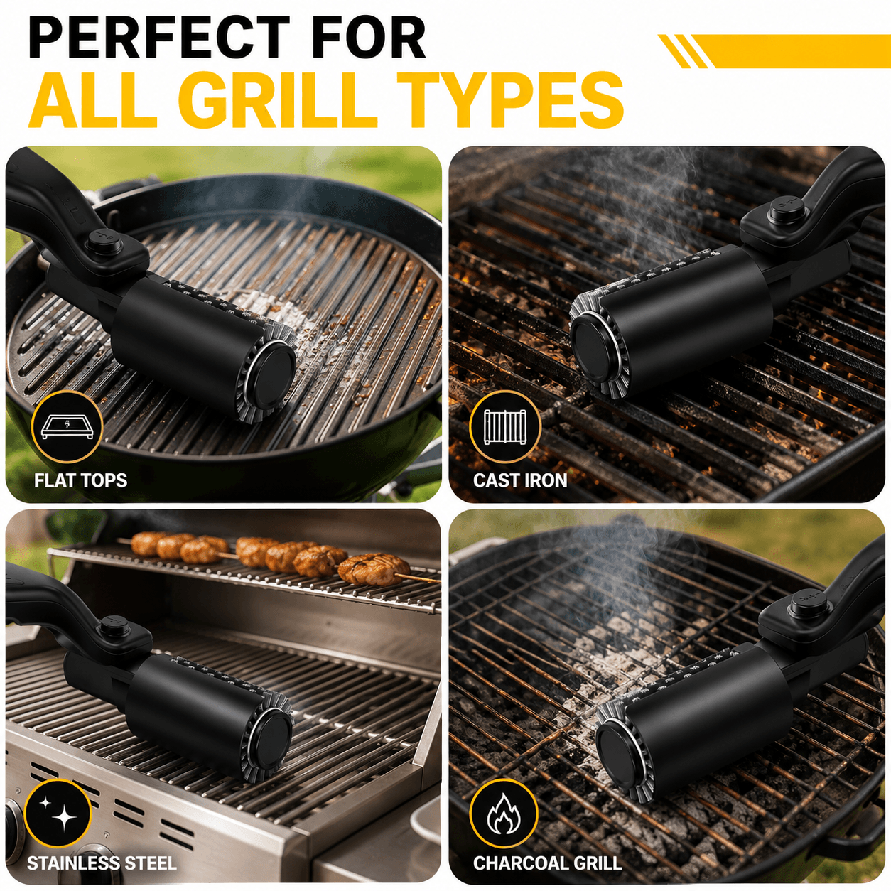 Electric BBQ Brush
