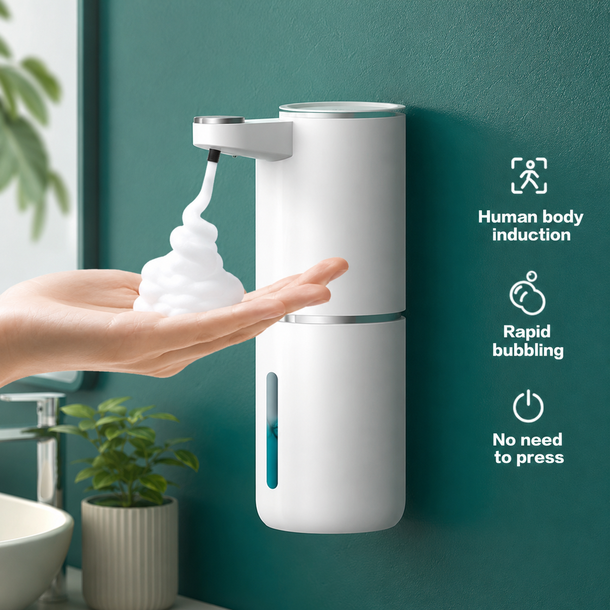 Automatic Foam Soap Dispenser