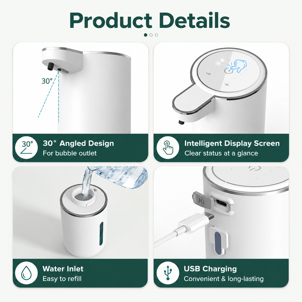 Automatic Foam Soap Dispenser