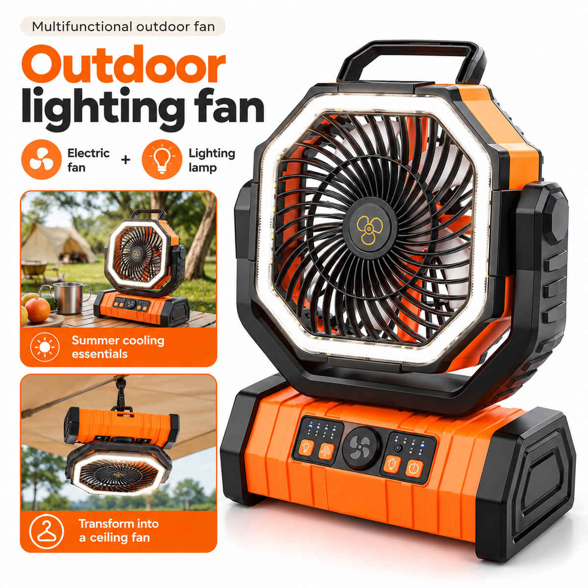 MistBreeze Portable Fan