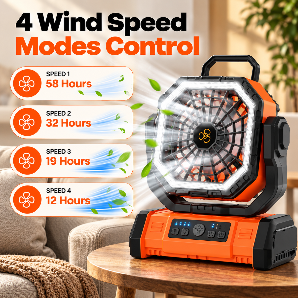 MistBreeze Portable Fan