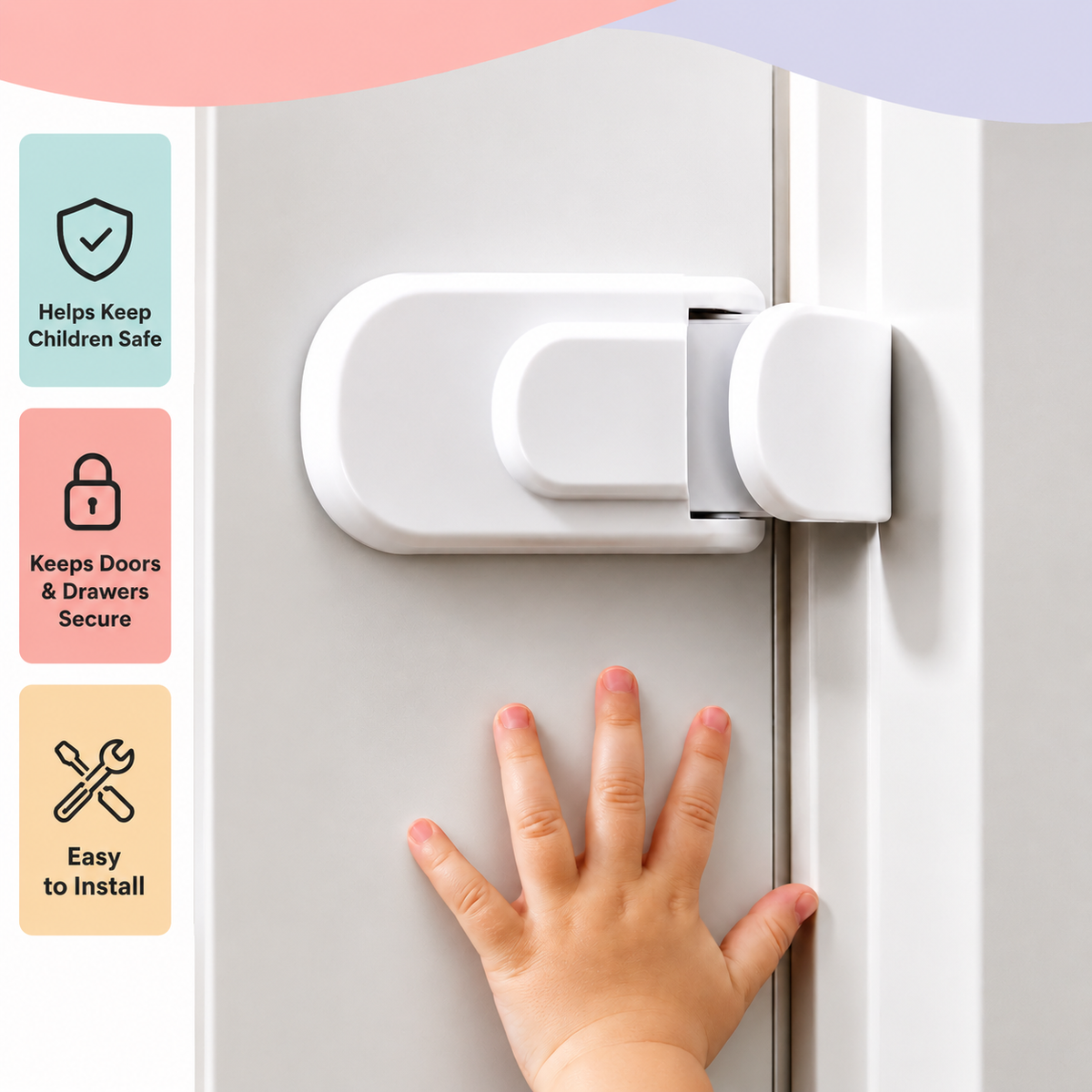 Huglock Child Safety Door Lock
