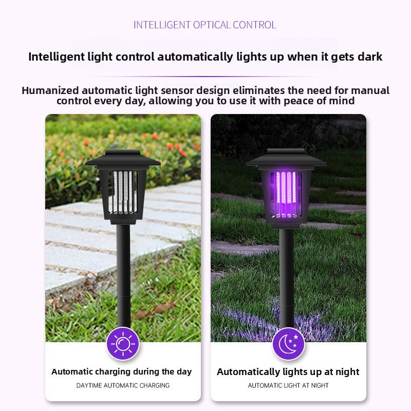 Solar Mosquito Garden Stake Light