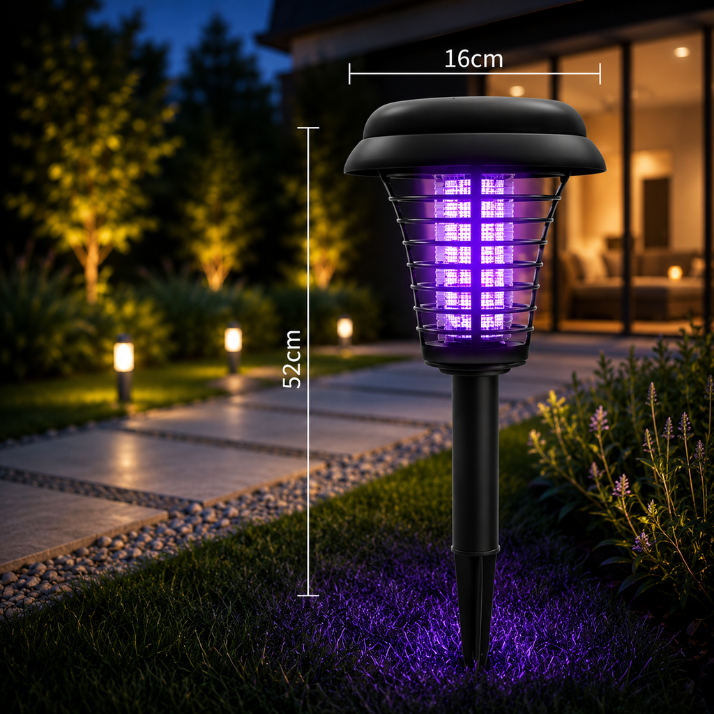 Solar Mosquito Garden Stake Light