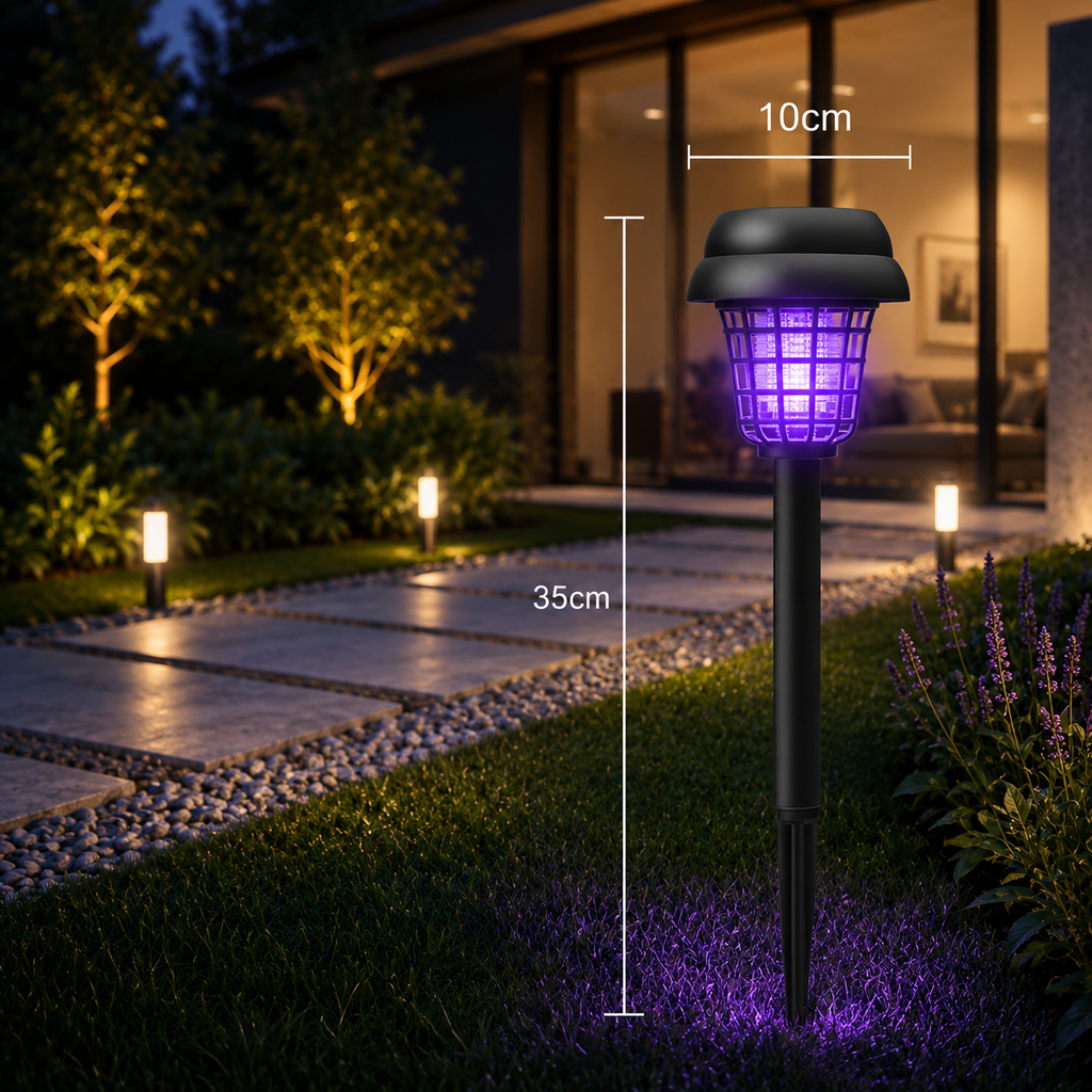 Solar Mosquito Garden Stake Light