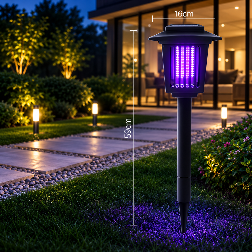 Solar Mosquito Garden Stake Light